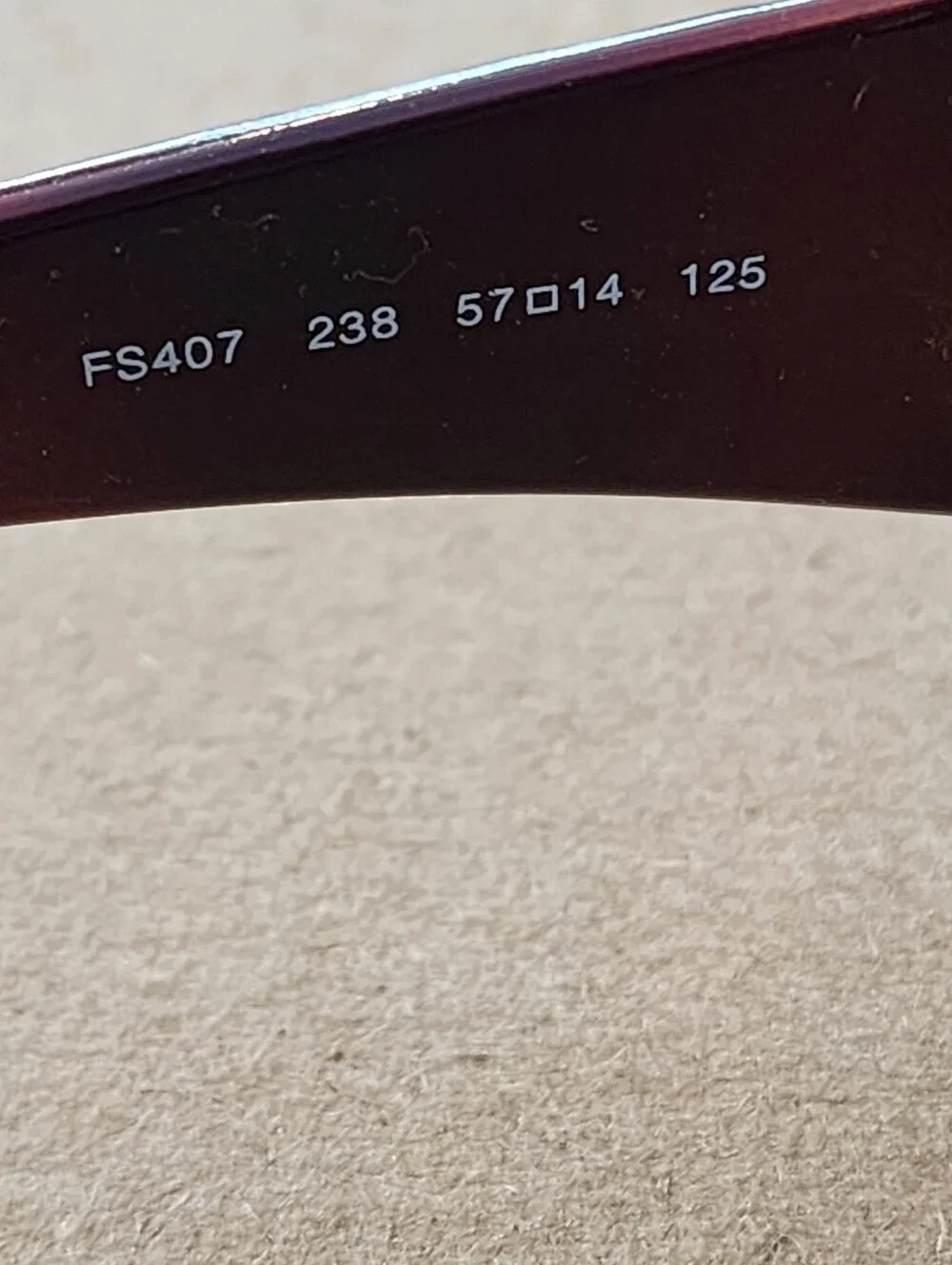 Fendi Sunglasses Two Tone Tortoise Shell FS407 238  57 14 125 Side Logos Vintage